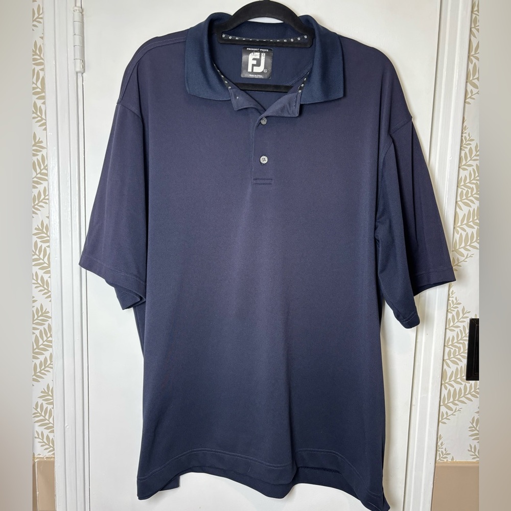 FootJoy Classic Navy Polo Shirt Men Size XL